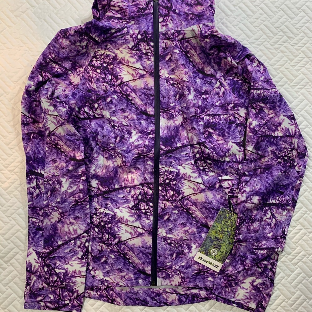 🍋 lululemon the rain is calling jacket seawheeze
